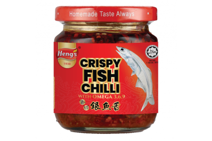 Heng's Crispy Fish Chili 香脆银鱼香 180GM（VIP会员价：RM8.90）